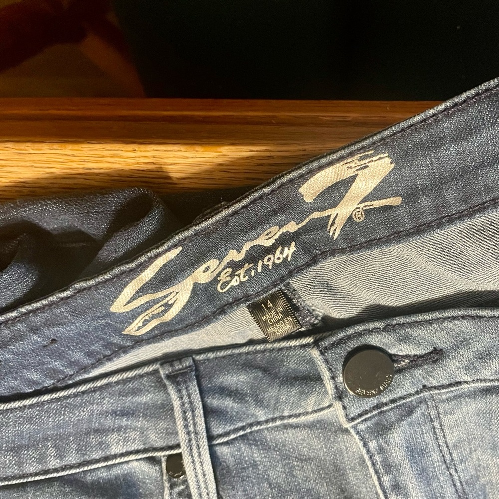 Seven7 Womens Denim Stretch Jeans